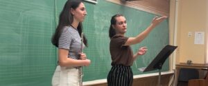 brenna teaching mary at fsu