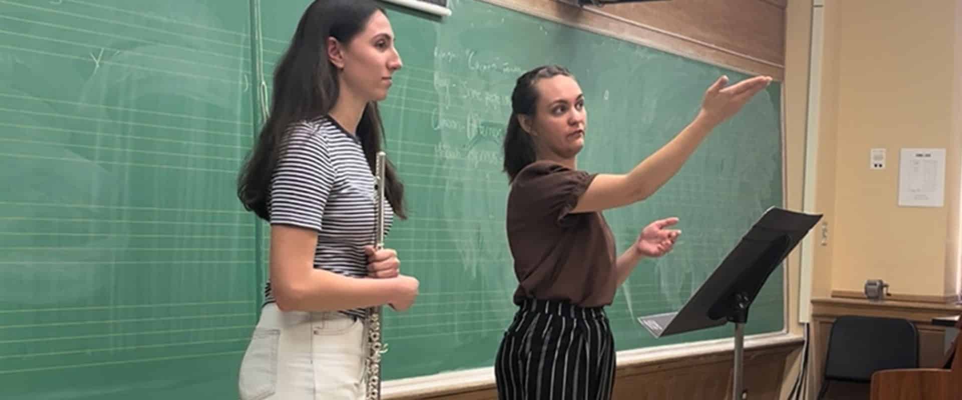brenna teaching mary at fsu